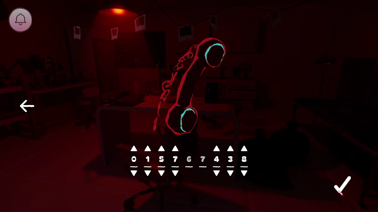 The telephone puzzle uses individual arrows to set its nine digits